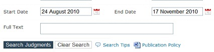 searching by date